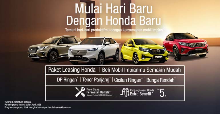 Mulai Hari Baru Dengan Honda Baru